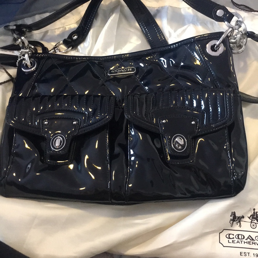 Women’s Coach Patten Leather purse NWT